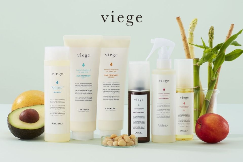 Salon-grade Lebel Viege hair care – Japanese solution for volume and shine