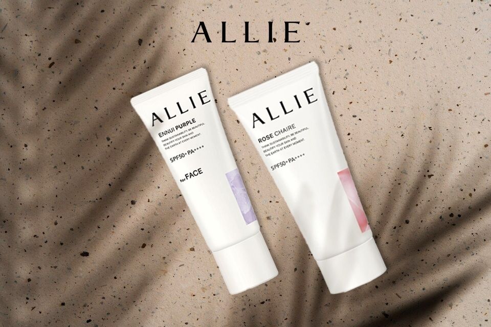 ALLIE UV gel sunscreen with SPF50+ PA++++ for strong sun protection