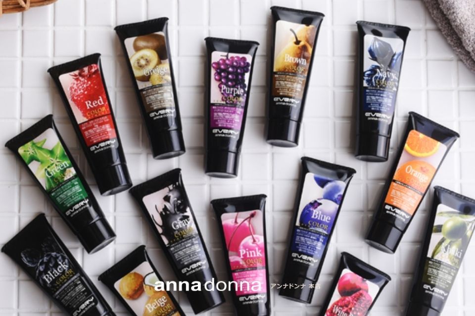 Anna Donna Japanese Hair Color Treatment – Vibrant Semi-Permanent Shades for Healthy, Glossy Hair