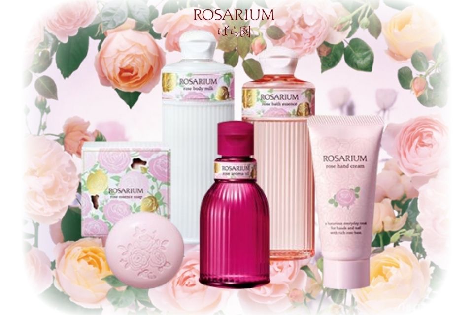 Shiseido Baraen Series – Elegant rose-themed personal care items