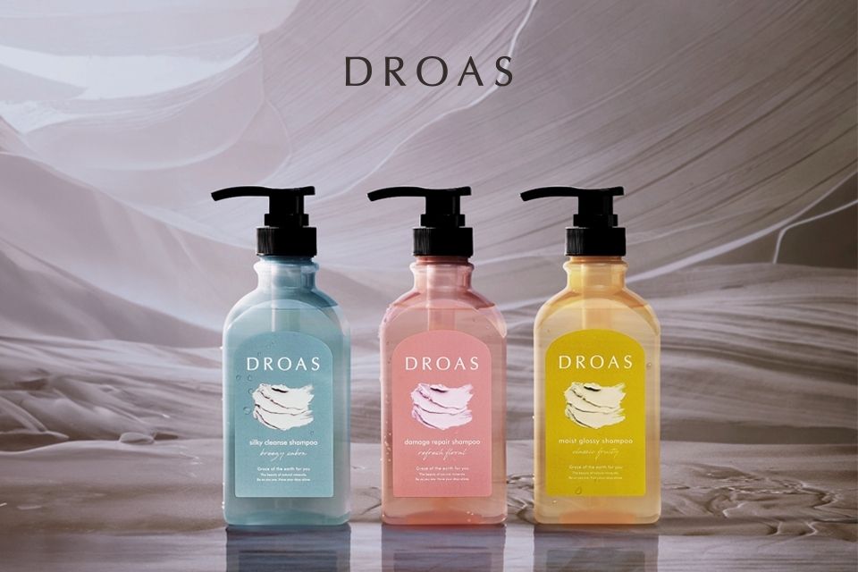 DROAS Product Line – Japanese brand offering clay-enriched personal care items