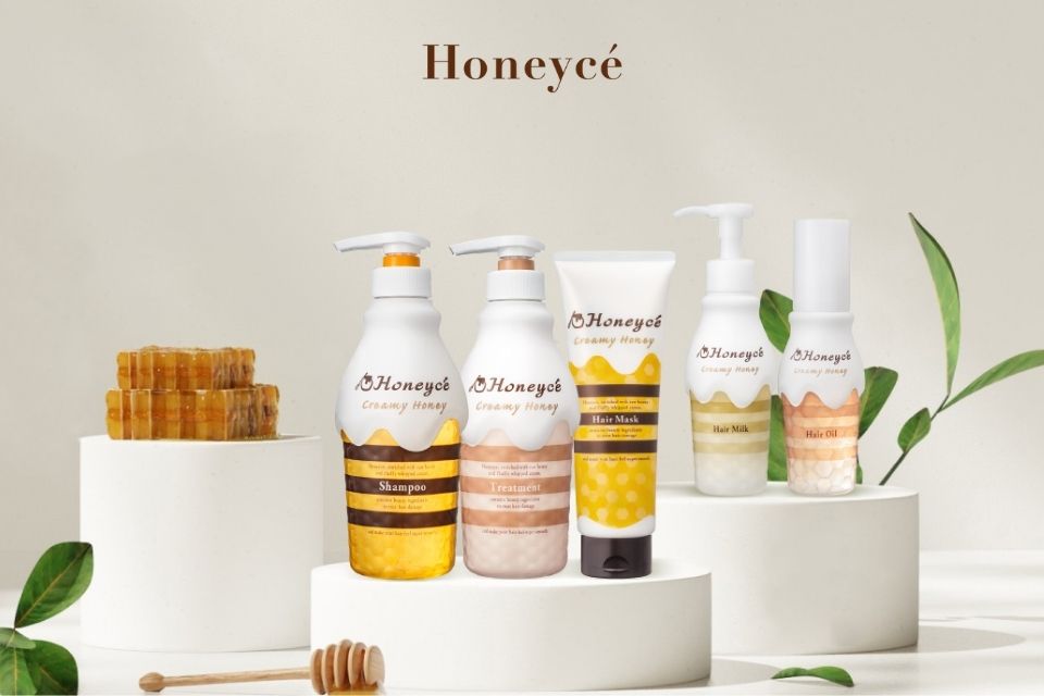 Honeycé by b-ex – Trusted Japanese brand offering honey-infused haircare products