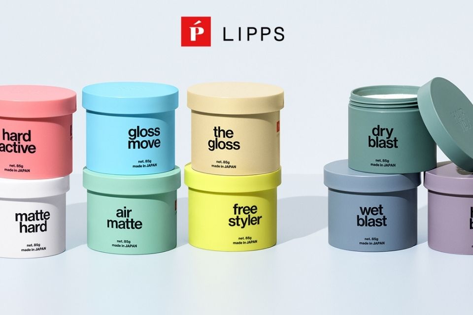 Tokyo LIPPS salon wax – high-hold, reworkable styling from Japan