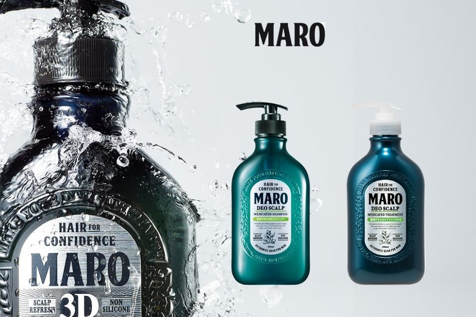 "Men’s grooming essentials – MARO product from Japan