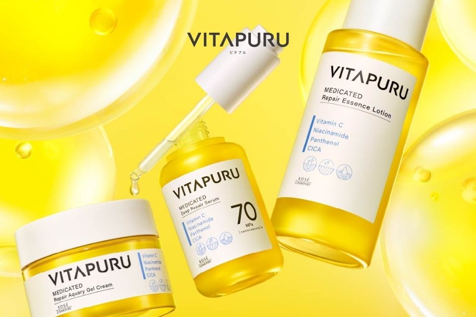 Vitapuru Japanese Skincare – Brightening Serums and Moisturizing Creams from KOSÉ Cosmeport