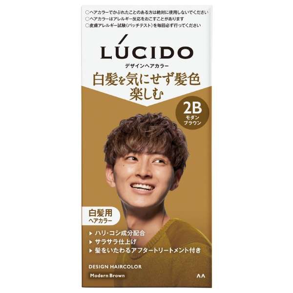 Lucido Design Hair Color For Gray Hair - Modern Brown - TODOKU Japan - Japanese Beauty Skin Care and Cosmetics