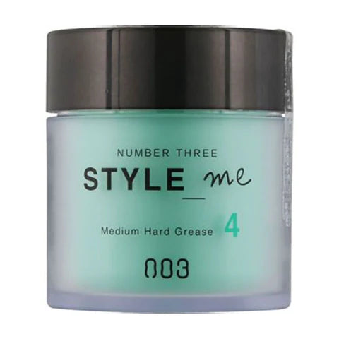 NUMBER THREE STYLE me Hard Grease Hair Wax - 50g - TODOKU Japan - Japanese Beauty Skin Care and Cosmetics