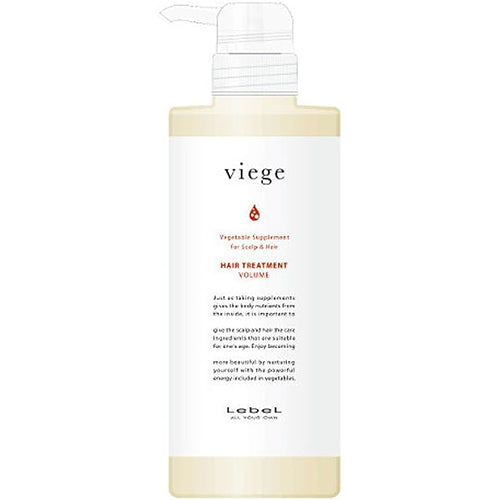 Lebel Viege Hair Treatment V - 600ml - TODOKU Japan - Japanese Beauty Skin Care and Cosmetics