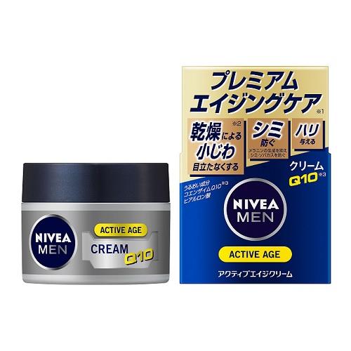 Nivea Men Active Age Cream Q10 - 50g - TODOKU Japan - Japanese Beauty Skin Care and Cosmetics
