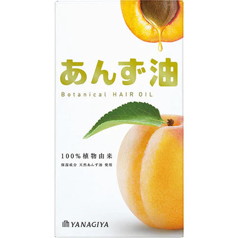 Yanagiya Apricot Hair Oil - 60ml - TODOKU Japan - Japanese Beauty Skin Care and Cosmetics