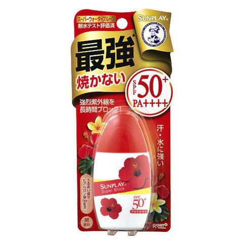 Mentholatum Sunplay Sunscreen 30g - Super Block Alpha - TODOKU Japan - Japanese Beauty Skin Care and Cosmetics