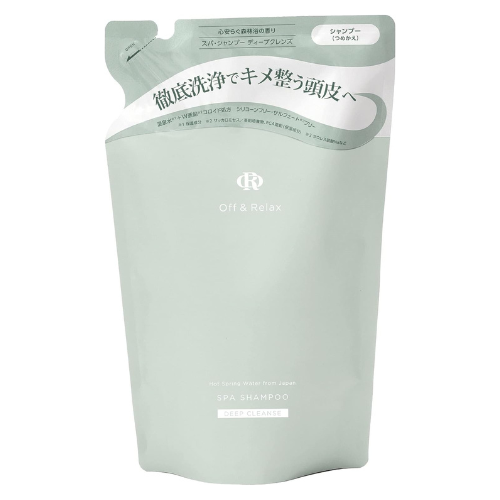 Off&Relax OR Deep Cleanse Spa Shampoo 400ml - Refill - TODOKU Japan - Japanese Beauty Skin Care and Cosmetics