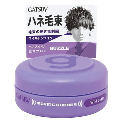 Gatsby Hair Wax Moving Rubber Wild Shake - 15g - TODOKU Japan - Japanese Beauty Skin Care and Cosmetics