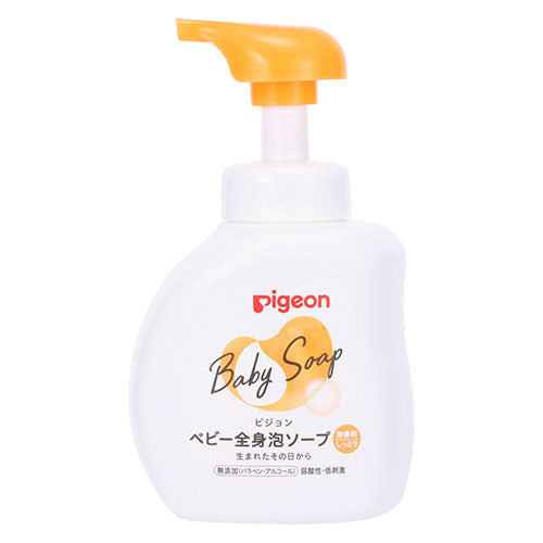 Pigeon Baby Bubble Whole Body Soap Moist - 450ml - TODOKU Japan - Japanese Beauty Skin Care and Cosmetics