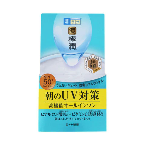 Rohto Hadalabo Gokujun UV Whitening Gel - 90g - TODOKU Japan - Japanese Beauty Skin Care and Cosmetics
