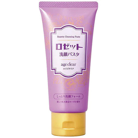 Rosette Face Wash Age Clear Pasta AG 120g - Moist - TODOKU Japan - Japanese Beauty Skin Care and Cosmetics