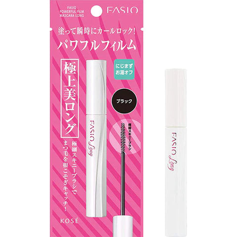 Kose Fasio Powerful Film Mascara Long 5g - Black - TODOKU Japan - Japanese Beauty Skin Care and Cosmetics