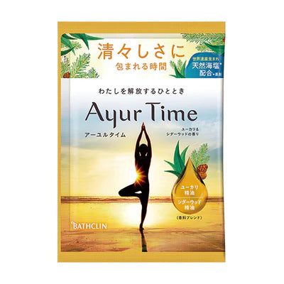 Bathclin Ayur Time Bath Salts - 40g - TODOKU Japan - Japanese Beauty Skin Care and Cosmetics