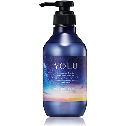 YOLU Night Beauty Shampoo Bottle 475ml - Deep Night Repair - TODOKU Japan - Japanese Beauty Skin Care and Cosmetics