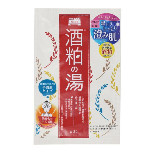 PDC Wafood Made Sakekasu Bath Salt - 20g - TODOKU Japan - Japanese Beauty Skin Care and Cosmetics