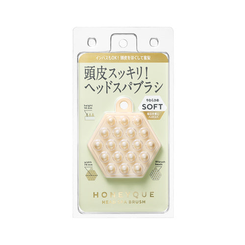 HONEYQUE Head Spa Brush Soft - TODOKU Japan - Japanese Beauty Skin Care and Cosmetics