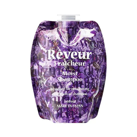 Reveur Fraicheur Moist Shampoo Refill - 340ml - TODOKU Japan - Japanese Beauty Skin Care and Cosmetics