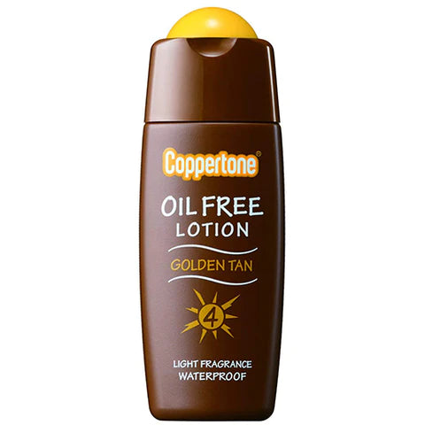 Coppertone Golden Tan Oil Free Lotion - 120ml - TODOKU Japan - Japanese Beauty Skin Care and Cosmetics