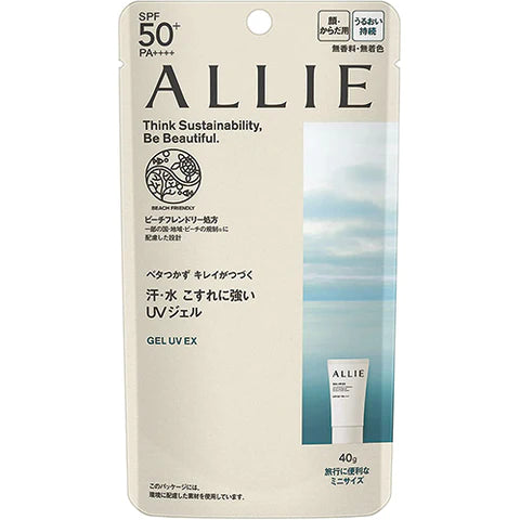 Kanebo ALLIE Chrono Beauty Gel UV EX Sunscreen 40g SPF50+ PA++++ - TODOKU Japan - Japanese Beauty Skin Care and Cosmetics