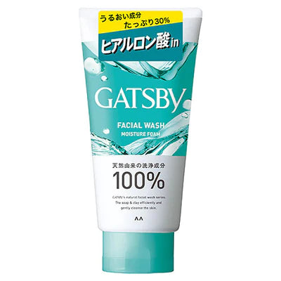 Gatsby Facial Wash 130g - Moisture Foam - TODOKU Japan - Japanese Beauty Skin Care and Cosmetics