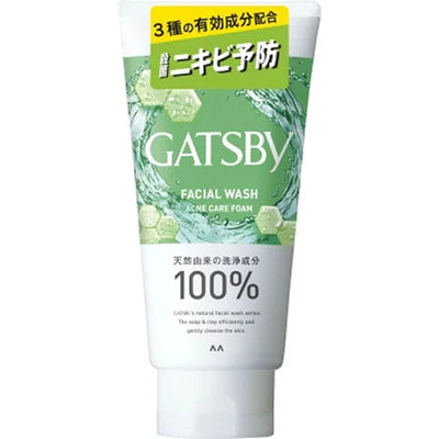 Gatsby Facial Wash 130g - Triple Care Foam - TODOKU Japan - Japanese Beauty Skin Care and Cosmetics