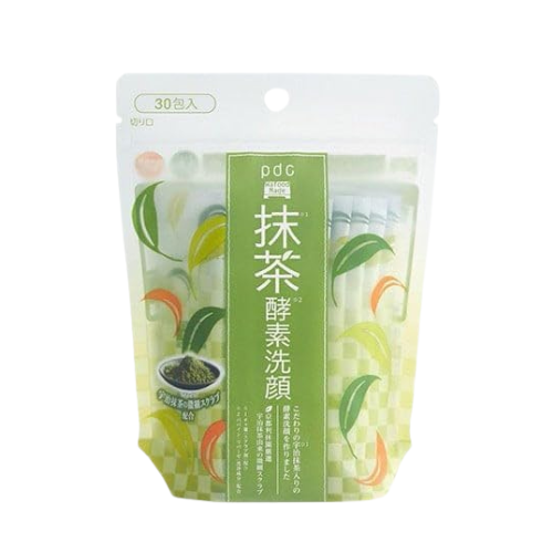 PDC Wafood Made Uji Matcha Enzyme Face Wash - 30 Packs - TODOKU Japan - Japanese Beauty Skin Care and Cosmetics