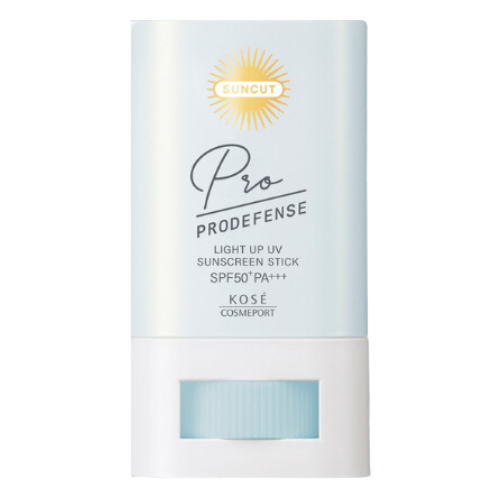 Kose SUNCUT Pro Defense Light Up UV Stick No Color 20g SPF50+/PA++++ - TODOKU Japan - Japanese Beauty Skin Care and Cosmetics