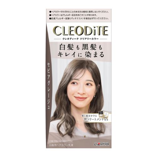 CLEODITE Clearly Color Hair Color Sepia Gray - TODOKU Japan - Japanese Beauty Skin Care and Cosmetics
