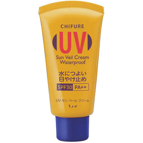 Chifure Sunscreen UV Sun Veil Cream SPF30/ PA++ 50g - TODOKU Japan - Japanese Beauty Skin Care and Cosmetics