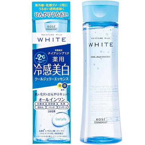 Moisture Mild White Cool Jelly Essence - 200mL - TODOKU Japan - Japanese Beauty Skin Care and Cosmetics