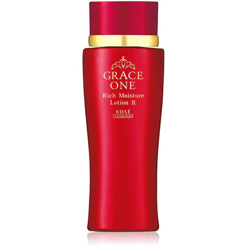 Grace One Kose Rich Moisture Lotion R Very moist - 180ml - TODOKU Japan - Japanese Beauty Skin Care and Cosmetics