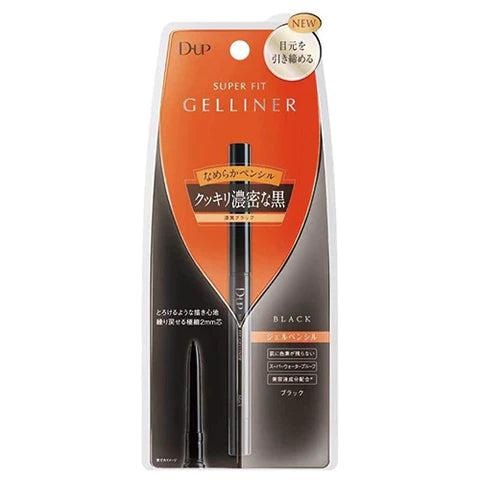 D-UP Superfit Gel Eyeliner Black - TODOKU Japan - Japanese Beauty Skin Care and Cosmetics