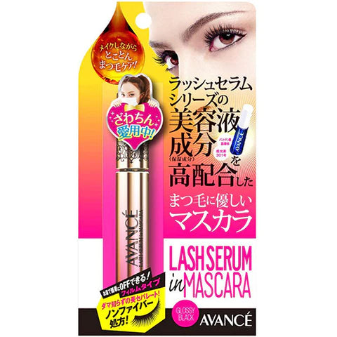 Avance Rush Serum In Mascara - Glossy Black - TODOKU Japan - Japanese Beauty Skin Care and Cosmetics