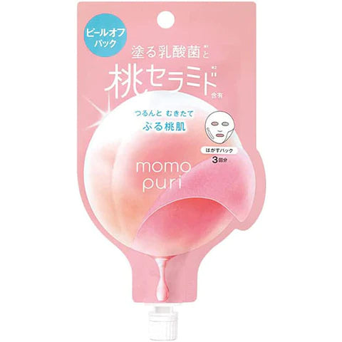Momopuri Fresh Peel Off Pack 20ml 3Servings - TODOKU Japan - Japanese Beauty Skin Care and Cosmetics