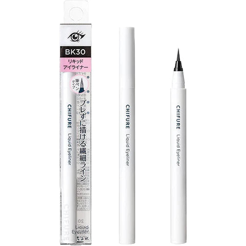 Chifure Liquid Eyeliner Brush Pen Type Black - TODOKU Japan - Japanese Beauty Skin Care and Cosmetics
