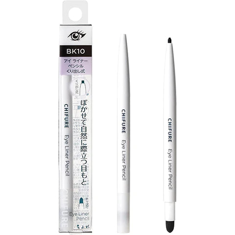 Chifure Eyeliner Pencil Roll Out Type Black - TODOKU Japan - Japanese Beauty Skin Care and Cosmetics