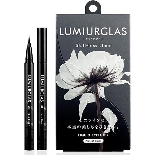 LUMIURGLAS Skill-less Liner Eyeliner Liquid - 01.Perfect Black - TODOKU Japan - Japanese Beauty Skin Care and Cosmetics