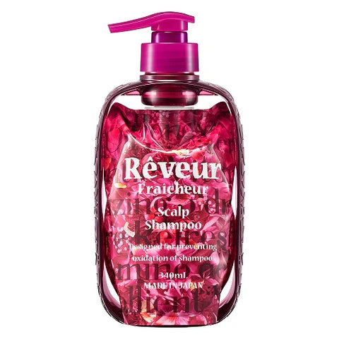 Reveur Fraicheur Scalp Shampoo Dispenser Set - 340ml - TODOKU Japan - Japanese Beauty Skin Care and Cosmetics