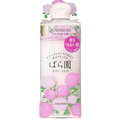 Shiseido Baraen Rose Body Milk RX - 200ml - TODOKU Japan - Japanese Beauty Skin Care and Cosmetics
