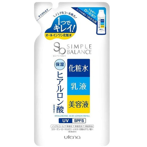 Utena Simple Balance Moist Lotion - 200ml - Refill - TODOKU Japan - Japanese Beauty Skin Care and Cosmetics