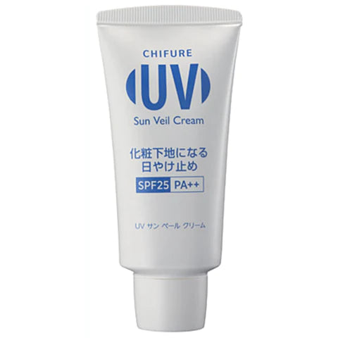 Chifure Sunscreen UV Sun Veil Cream SPF25/ PA++ 50g - TODOKU Japan - Japanese Beauty Skin Care and Cosmetics