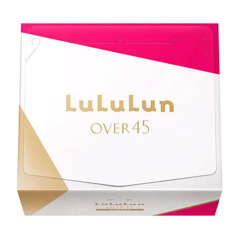 Lululun Over 45 Face Mask 32pcs - Camellia Pink S - TODOKU Japan - Japanese Beauty Skin Care and Cosmetics