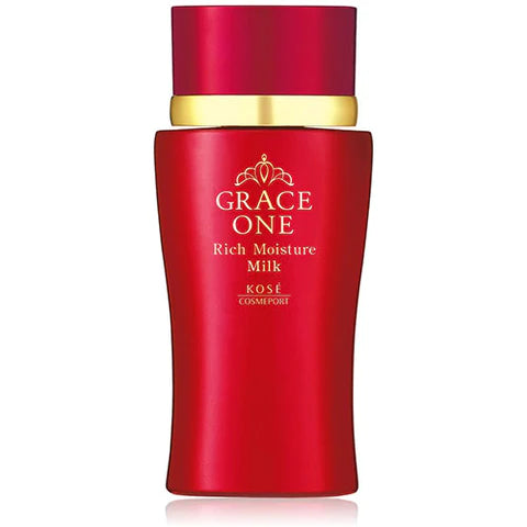 Grace One Kose Rich Moisture Milk Lotion - 130ml - TODOKU Japan - Japanese Beauty Skin Care and Cosmetics