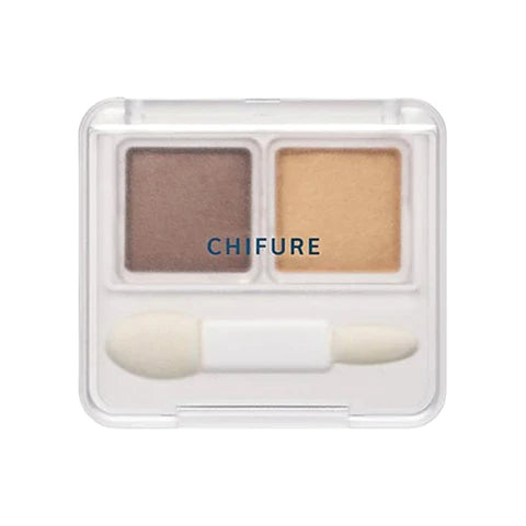 Chifure Twin Color Eyeshadow 05 Gold - TODOKU Japan - Japanese Beauty Skin Care and Cosmetics