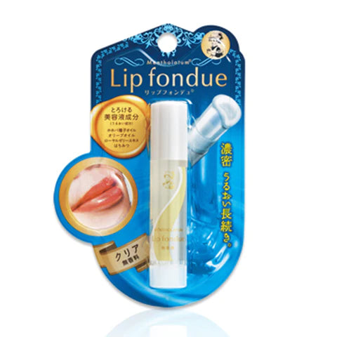 Rohto Mentholatum Lip Fondue 4.2g - Clear - TODOKU Japan - Japanese Beauty Skin Care and Cosmetics